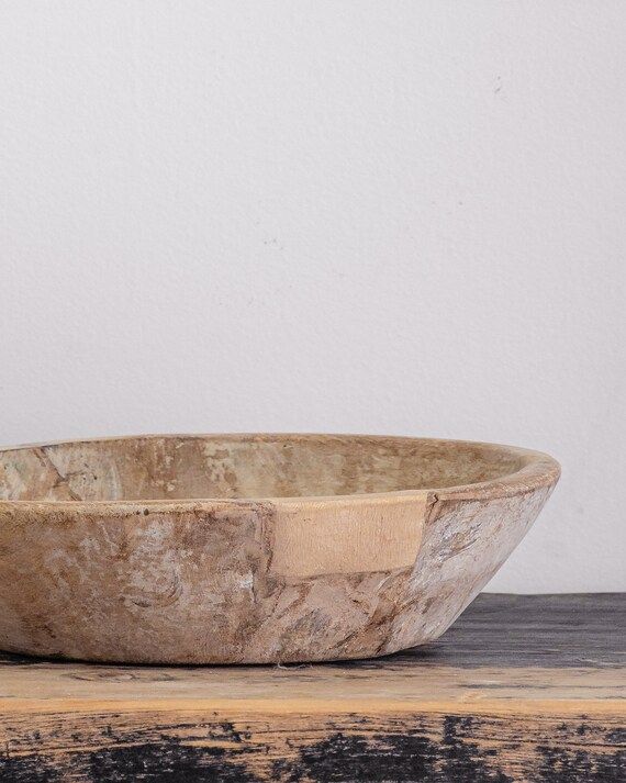 Rustic Sun Bleached Teak Wood Bowl H free Shipping | Etsy | Etsy (US)