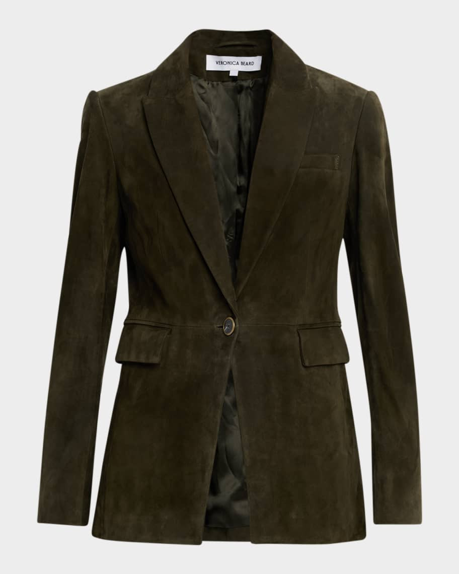 Duane Suede Dickey Jacket | Neiman Marcus