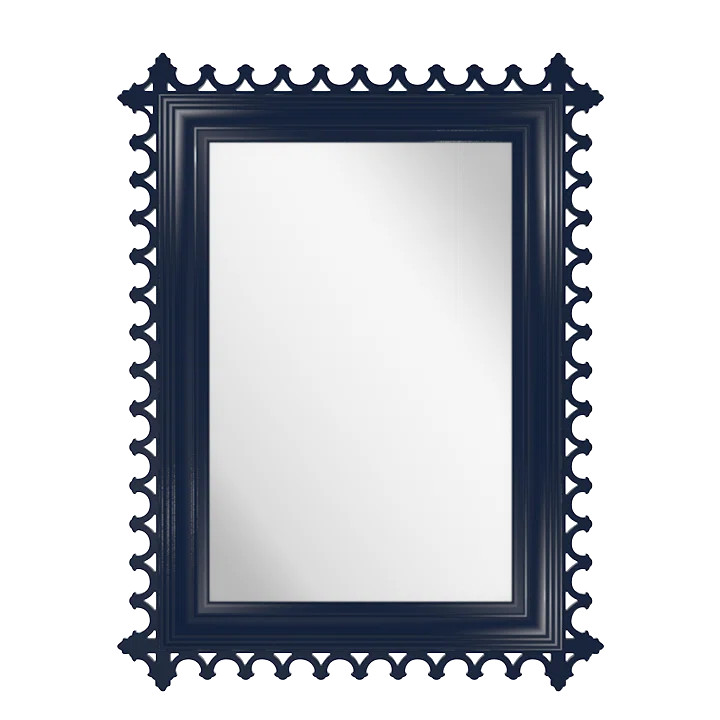 Newport Rectangle Wood Accent Mirror | Wayfair North America