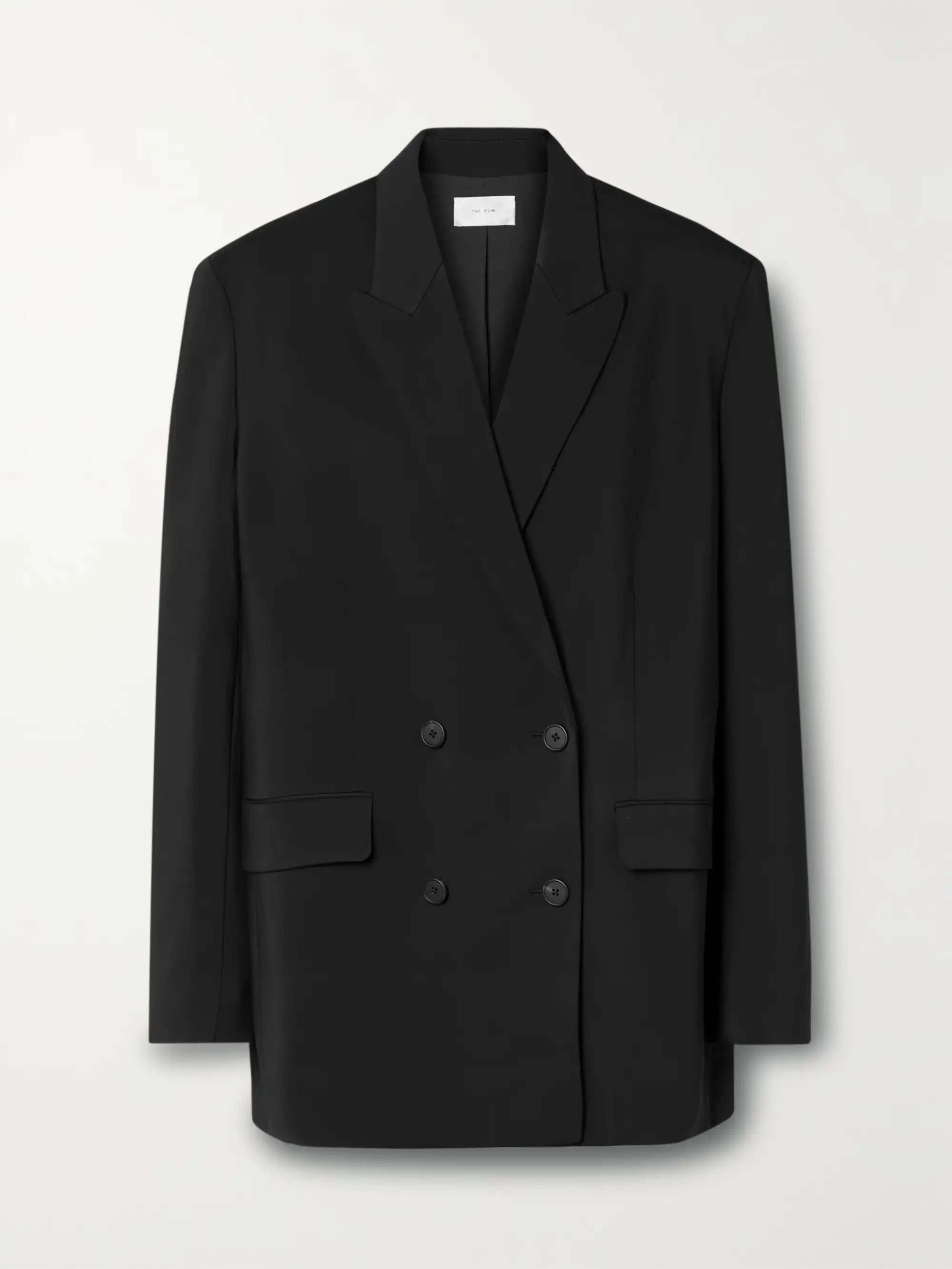 Essentials Tristana double-breasted twill blazer | NET-A-PORTER (UK & EU)