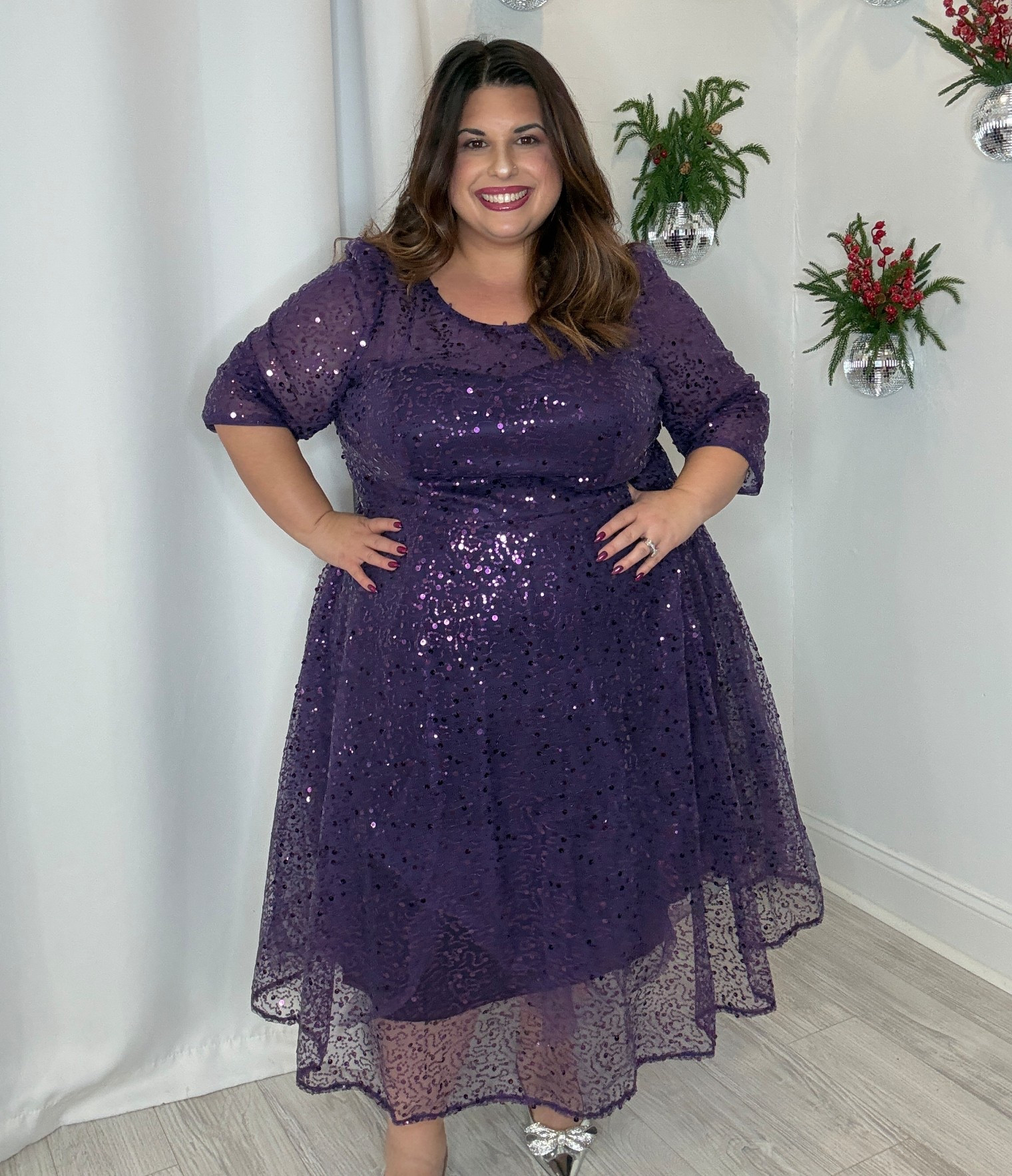 Wearing size 24 

#LTKPlusSize #LTKStyleTip #LTKParties