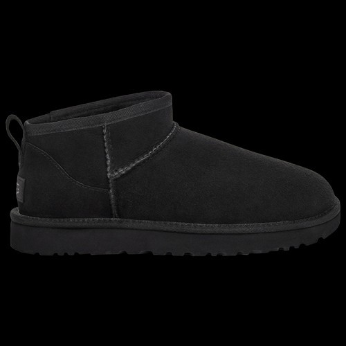 UGG Womens UGG Classic Ultra Mini - Womens Shoes Black/Black Size 08.0 | Foot Locker (US)