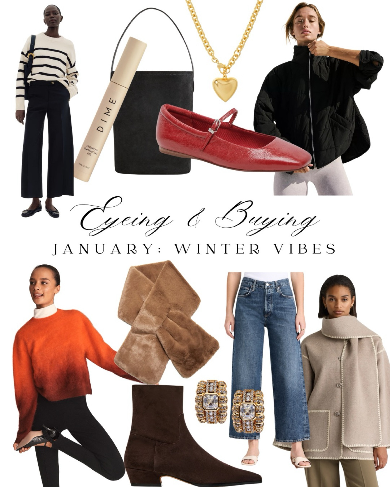 Eyeing and Buying, January edition! These are some of my favorite winter fashion finds.



#LTKSeasonal #LTKFindsUnder100 #LTKStyleTip