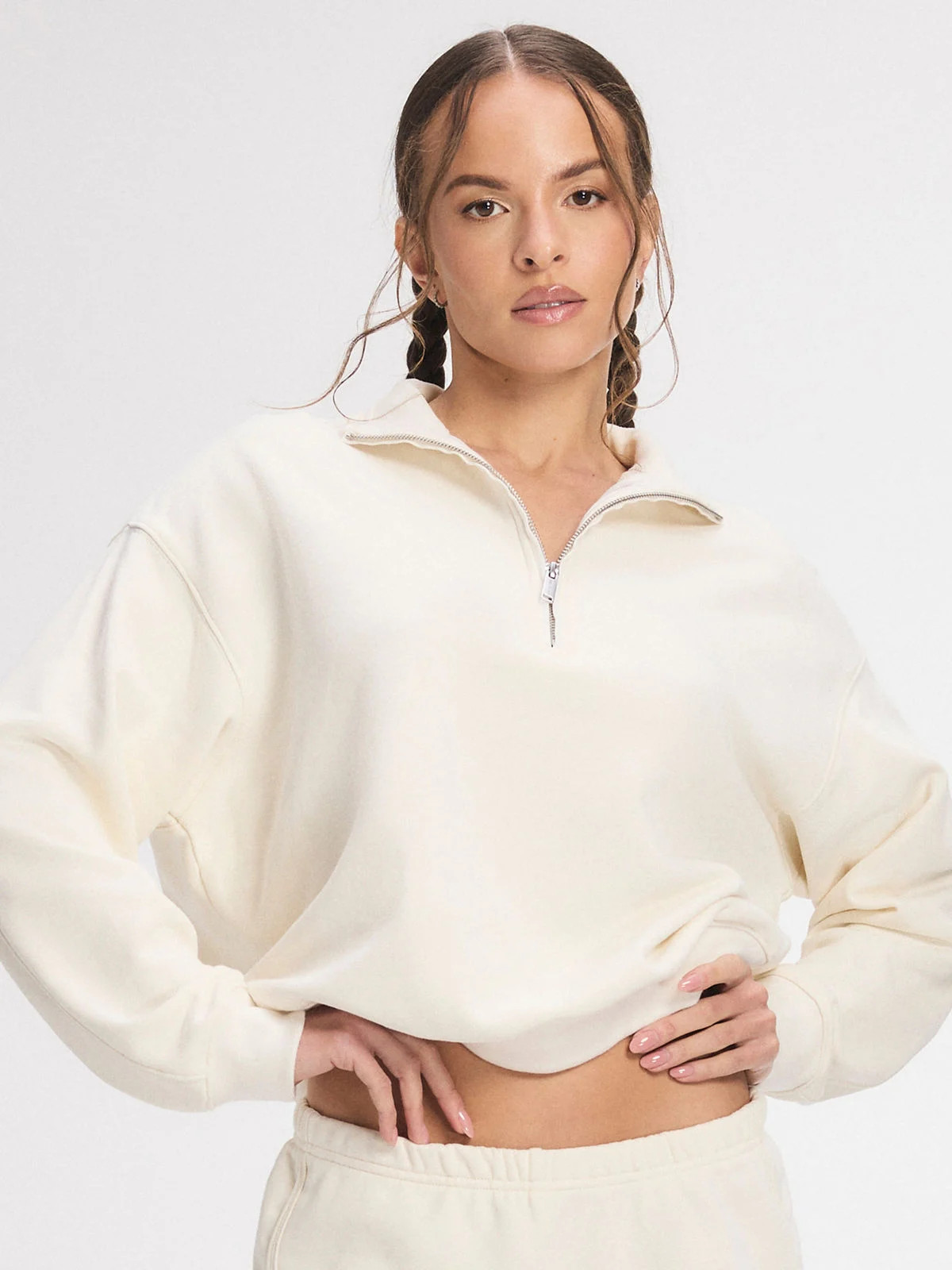 Weekender Terry Half-Zip Sweatshirt | Savage x Fenty - North America