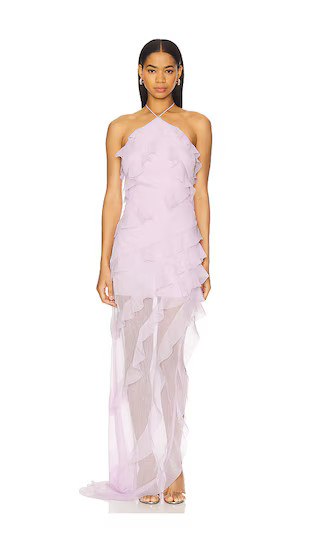 Mia Gown in Lavender | Revolve Clothing (Global)