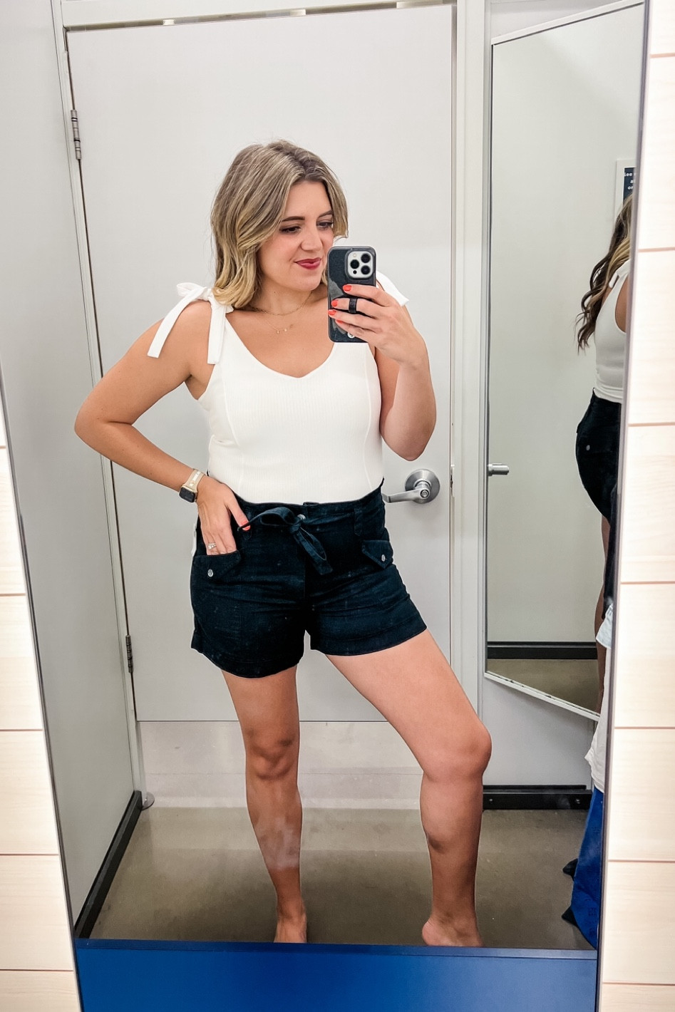 Old navy 50% off sale! @oldnavy Memorial Day sale.
Bodysuit- size down
Shorts- tts
#oldnavy

#LTKunder100 #LTKunder50 #LTKsalealert