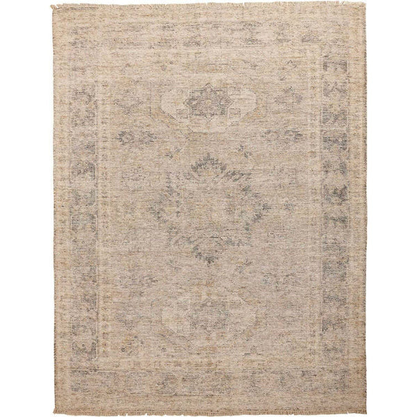 Caldwell Vintage Space Dyed Wool Rug - Latte Tan & Beige | Alchemy Fine Home