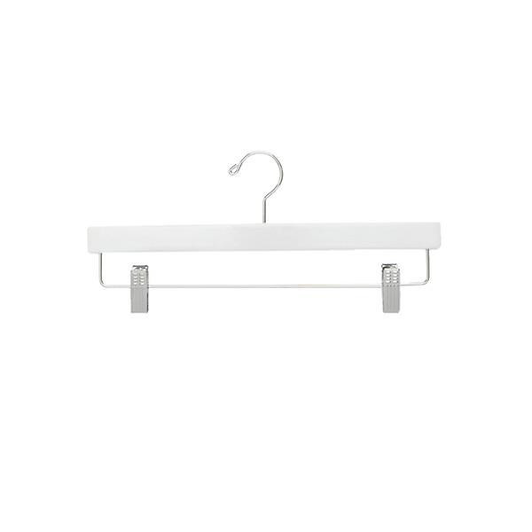 White Wooden Pant/Skirt Hanger | The Container Store