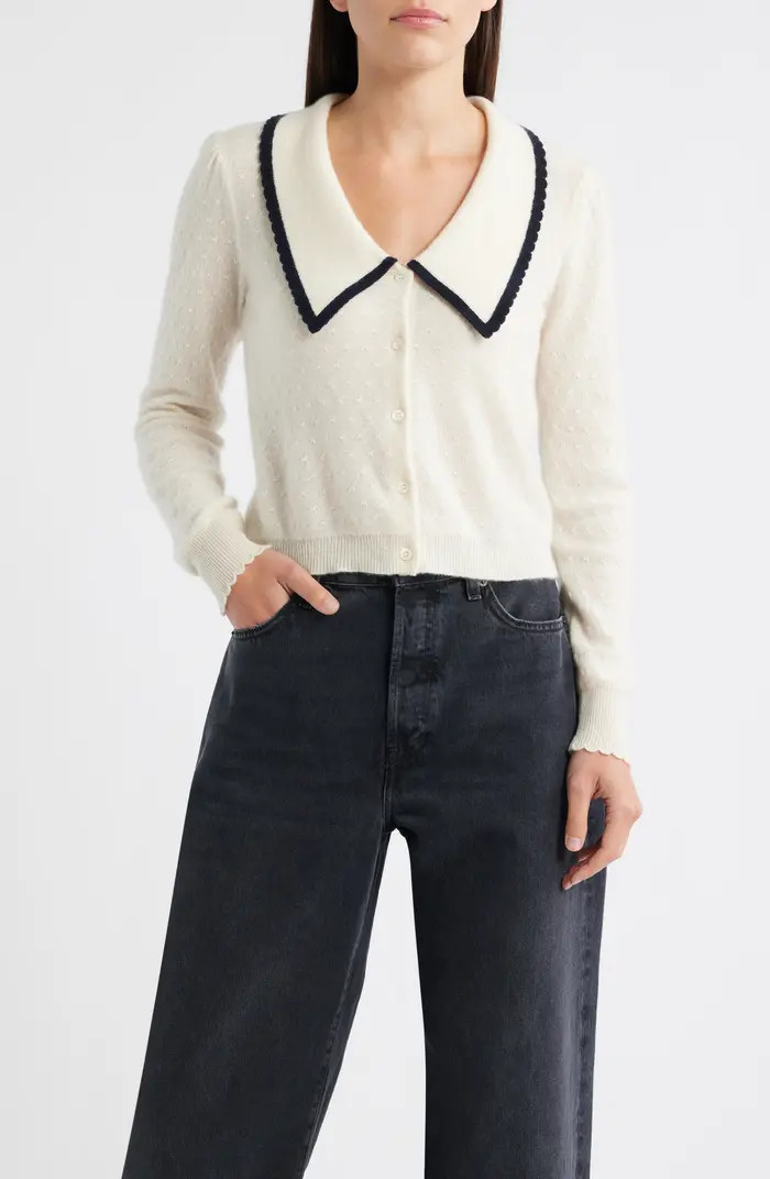 FRAME Cashmere Sailor Cardigan | Nordstrom | Nordstrom