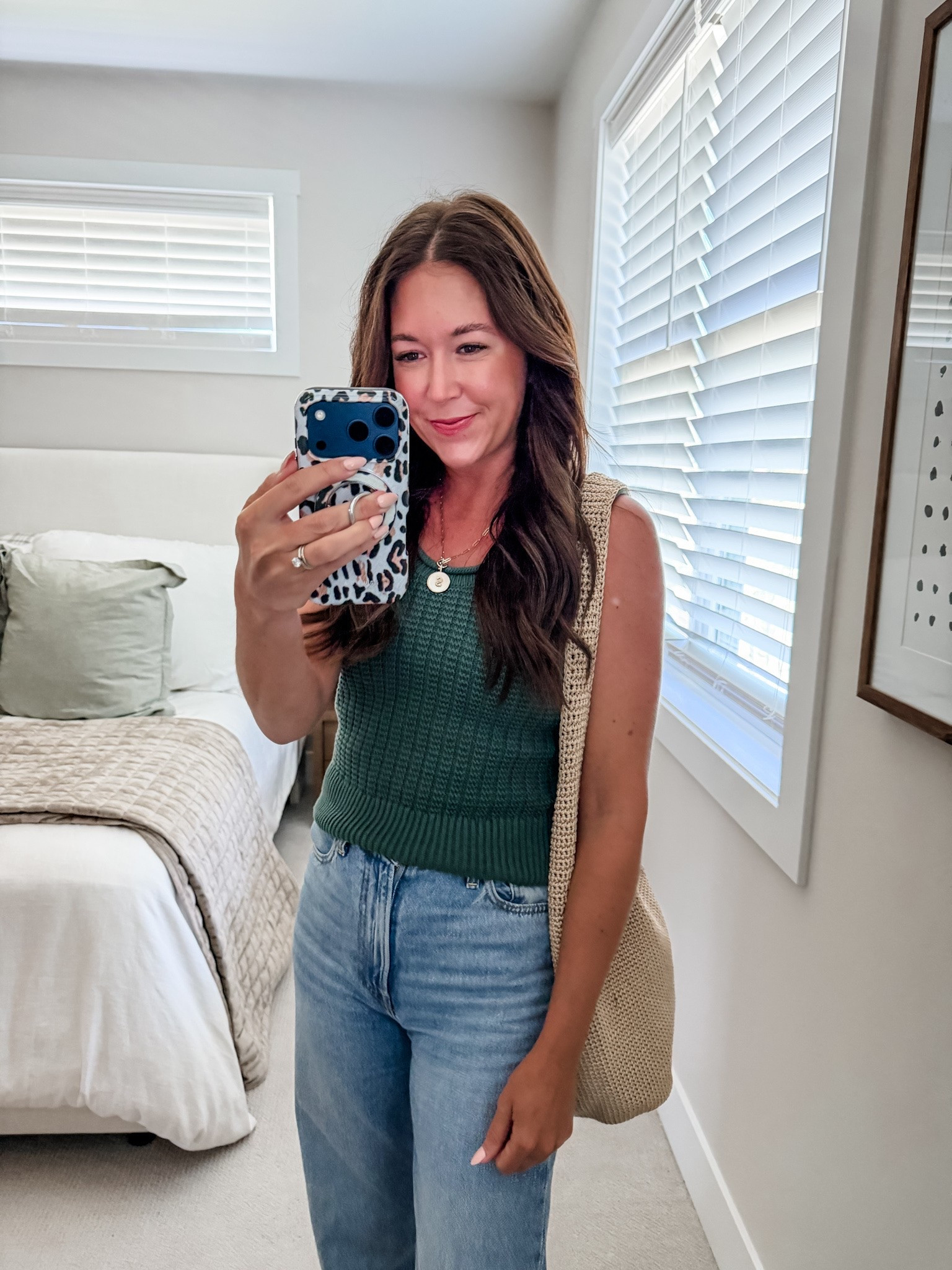 I officially want this sweater tank in every color. 😍
The fit is so flattering, the knit gives it a more elevated look than a basic tank, and it pairs perfectly with denim, shorts, linen pants—you name it. 
#quincepartner @quince