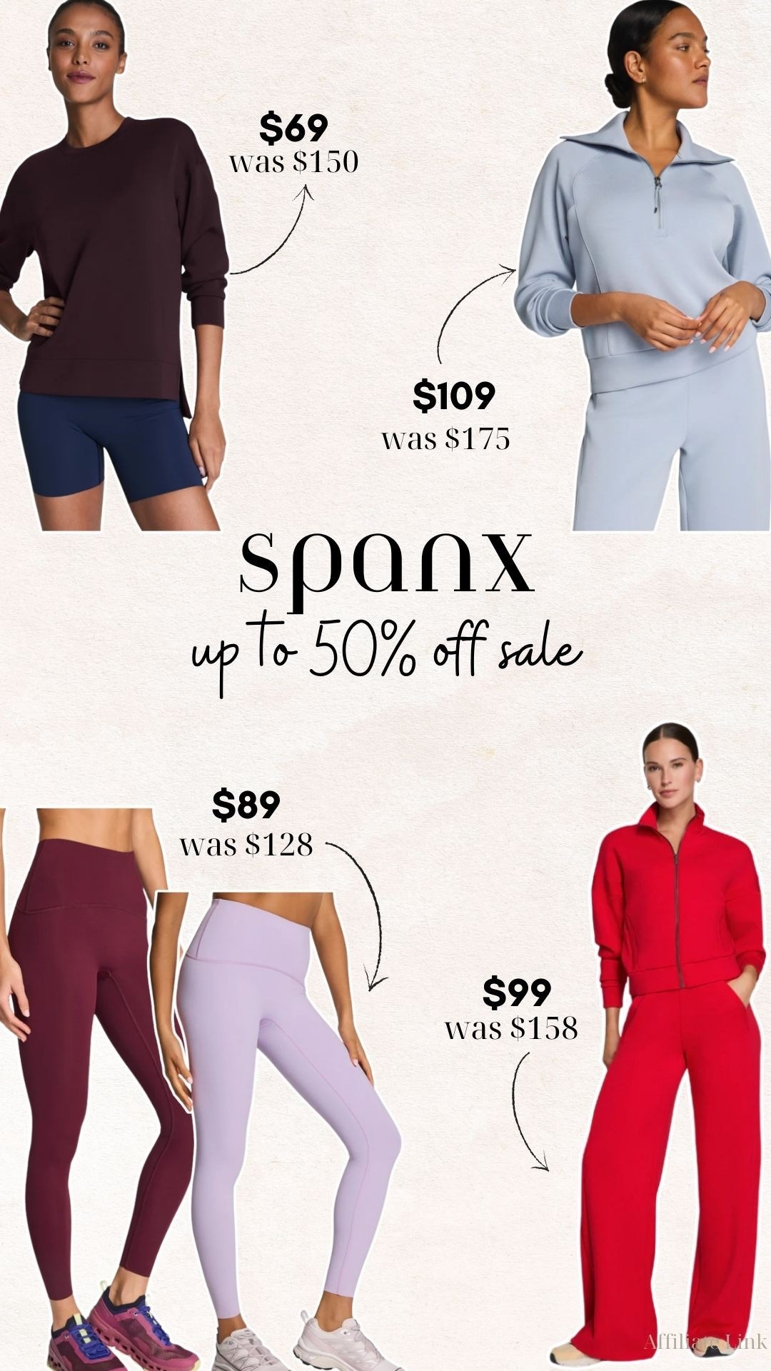 Up to 50% off Spanx 

#LTKsale #LTKtravel #LTKcanada