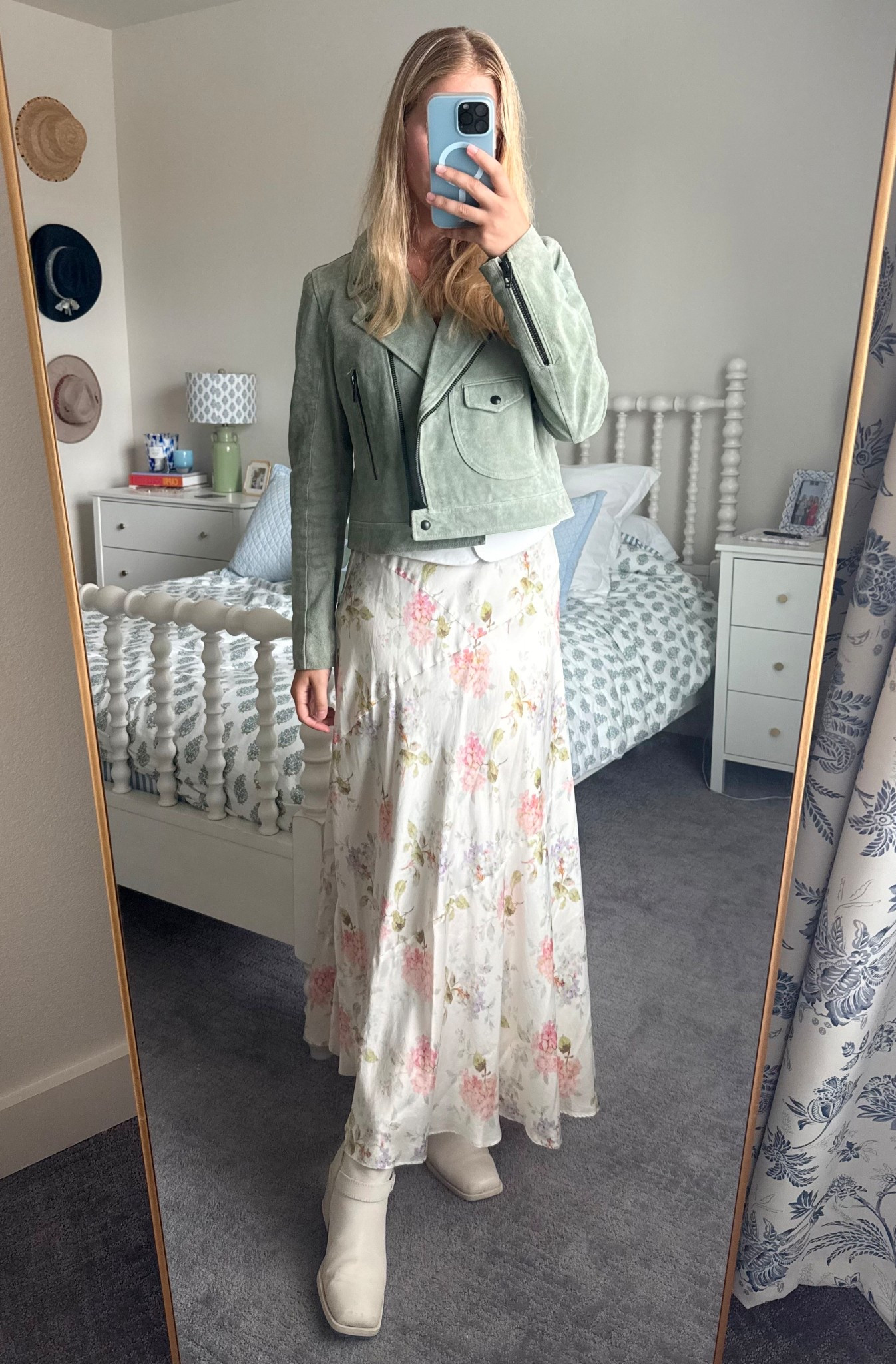More boho today

Steve Madden boots
Steve Madden booties
Square top boots
Beige boots
White boots
Cream boots
Western boots
Heeled booties
Blank nyc jacket
Suede jacket
Spring outfit
Spring style
Suede coat
Green suede coat
Green jacket
Statement outfit
Preppy outfit
Preppy style
Girly outfit
Girly style
Boho outfit
Fall outfit
Fall style
LoveShackFancy Booker Floral Skirt
Long skirt
Maxi skirt
High waisted skirt
Rent the runway
Silk skirt
Satin skirt
Love shack fancy skirt
LoveShackFancy skirt
Summer skirt
Floral skirt
Floral outfit

#LTKStyleTip

#LTKootd