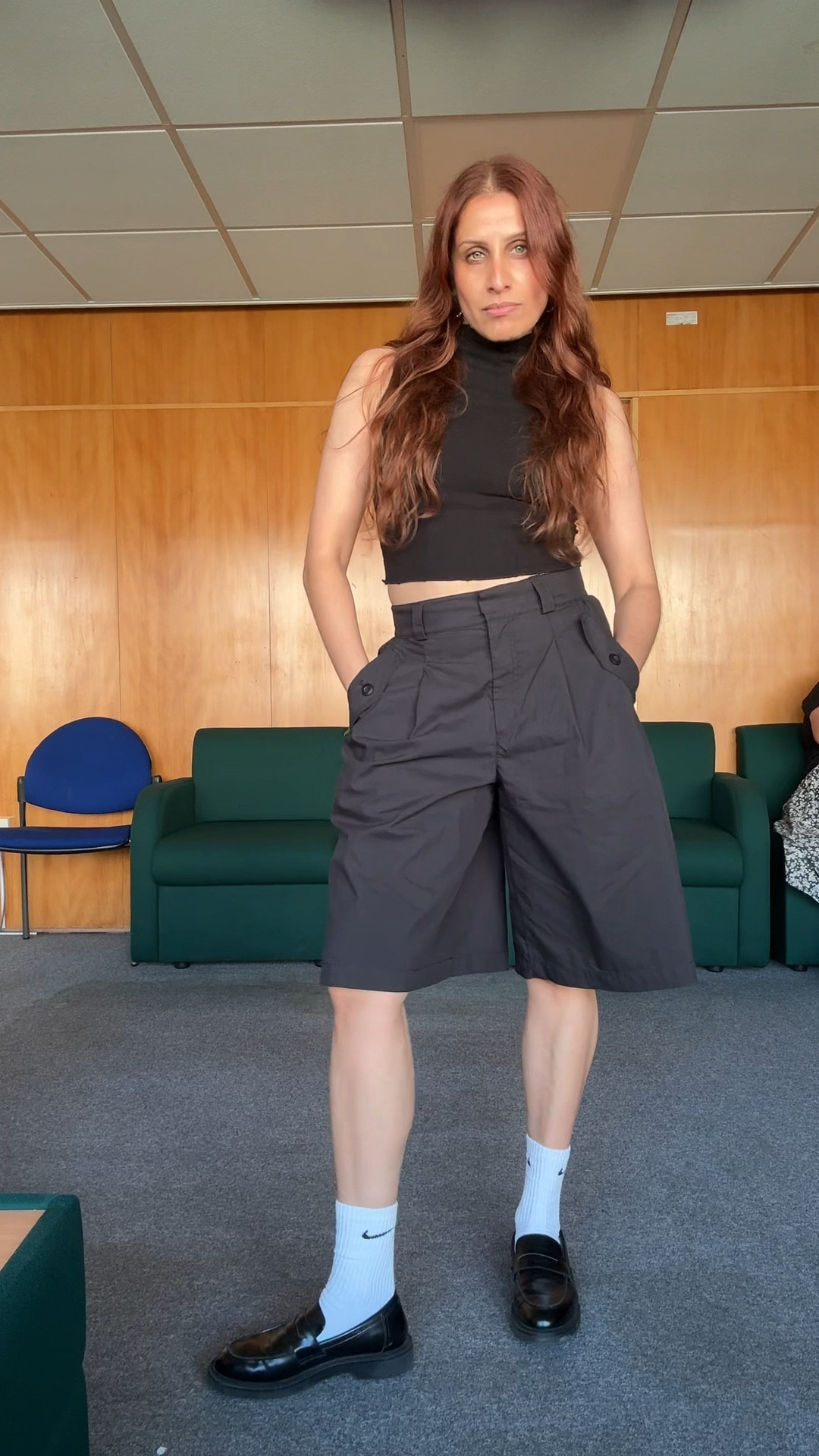 Bermuda shorts #uniqlo
Loafers #hm
Socks #nike
Jacket #dickies 
Top #cidershop 


#LTKuk #LTKsummer #LTKeurope