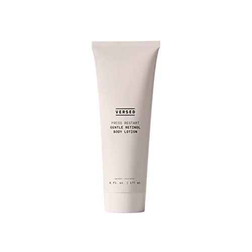 Versed Press Restart Retinol Body Lotion - Skin Firming Lotion with Cocoa Butter, Squalane & Vitamin E - Lightweight All-Over Body Moisturizer for Dark Spots and Aging Dry Skin (6 oz) | Amazon (US)
