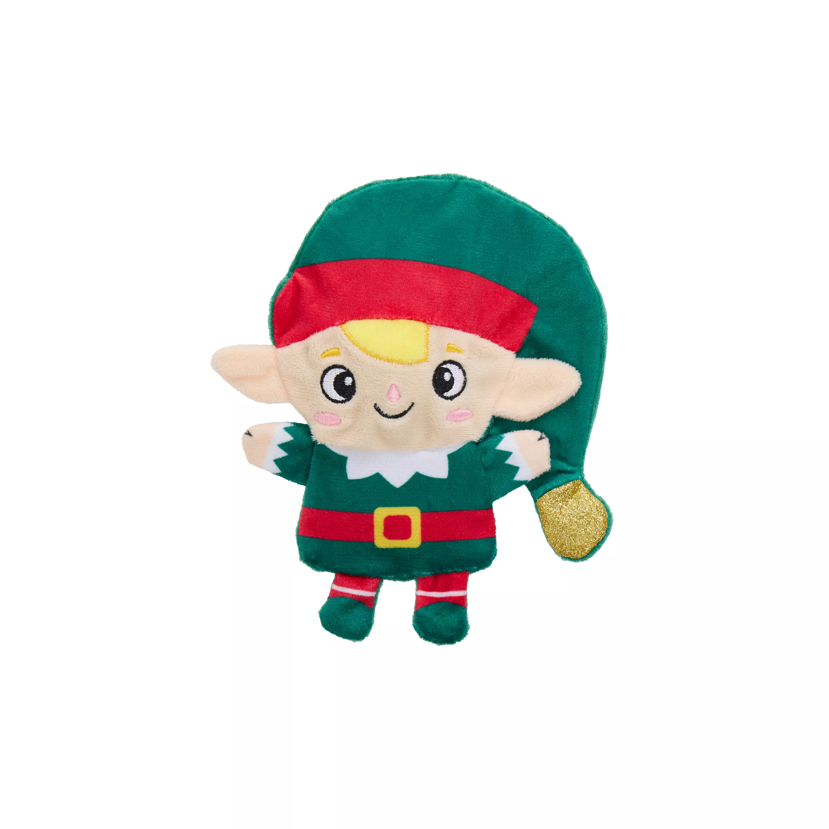 Merry & Bright&trade; Elf Flattie Dog Toy | PetSmart