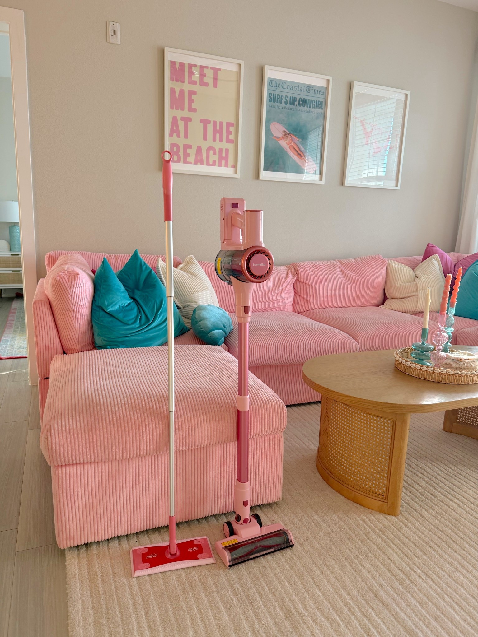 my favorite pink home appliances - vacuum and swiffer make everything cleaner and more fun 💕

#LTKHome
