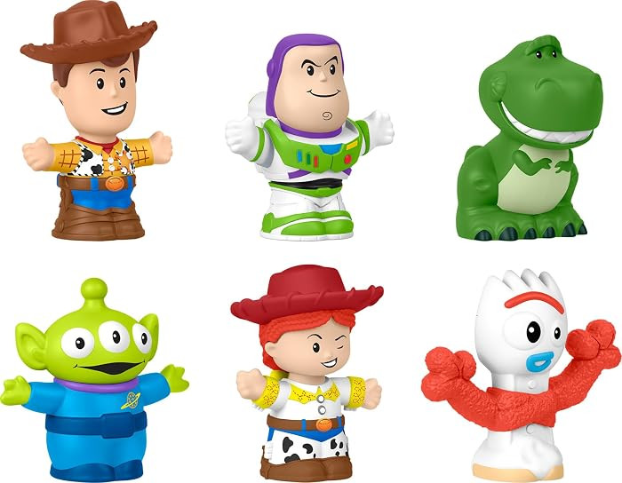 Fisher-Price Little People Toddler Toys Disney Pixar Toy Story Figure Set, 6 Characters for Preschool Pretend Play Kids Ages 18+ Months, JLM24 | Amazon (UK)