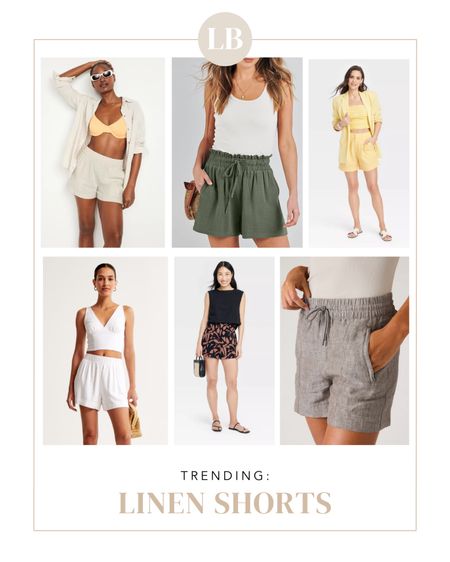 Linen shorts are everywhere right now and so easy to dress up or down

#LTKstyletip #LTKSeasonal #LTKsalealert