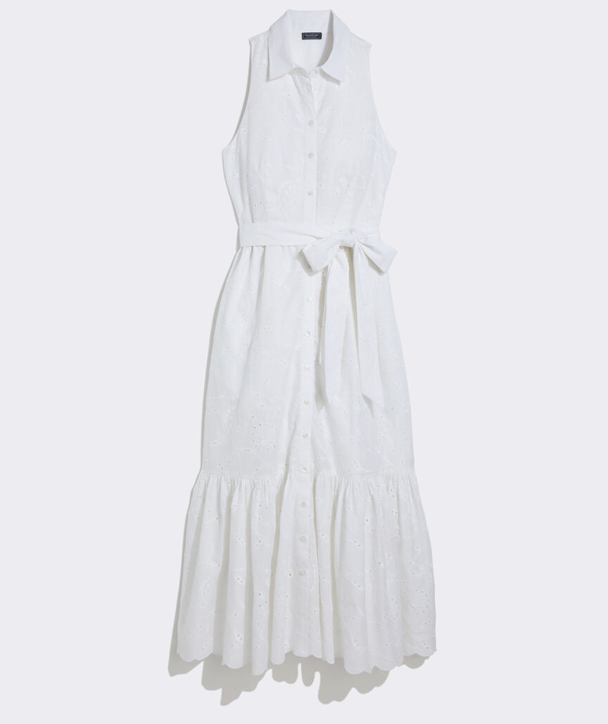 Vanessa Eyelet Shirtdress | vineyard vines