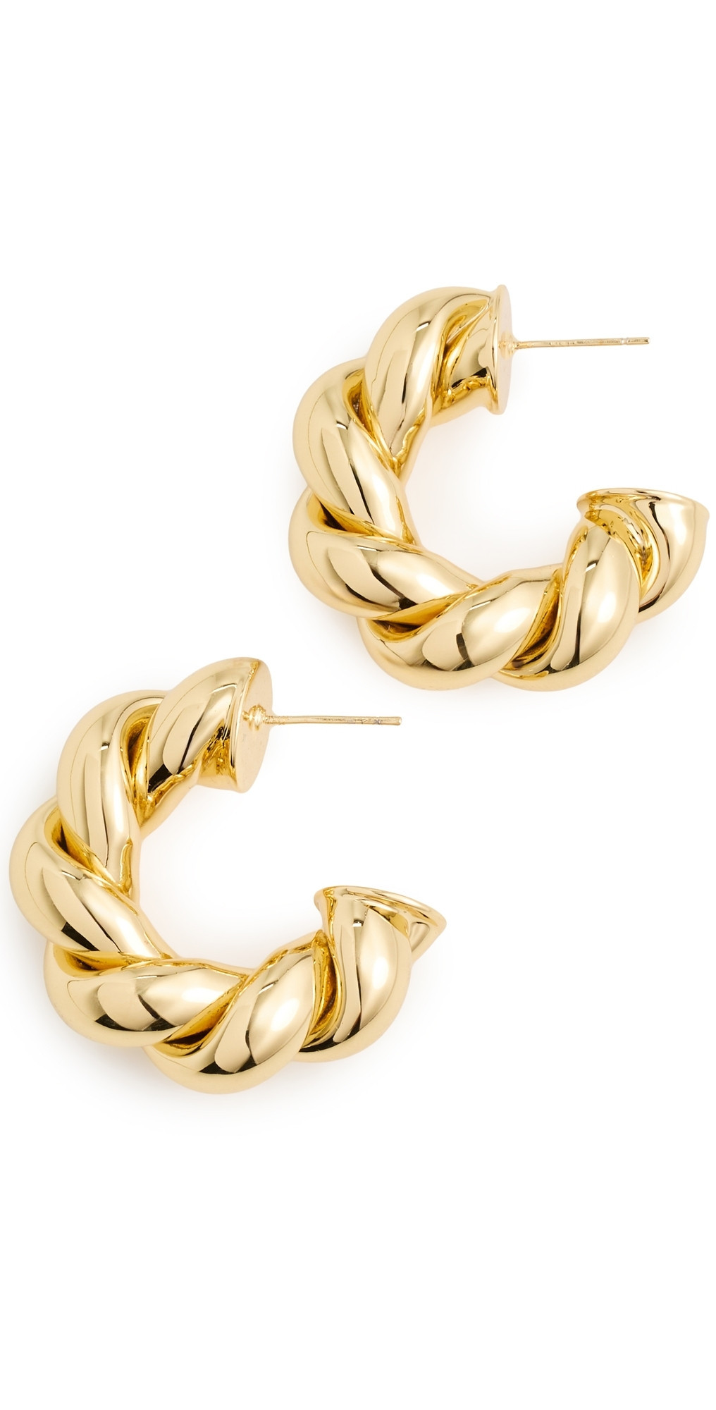 Martha Calvo Rope Earrings Gold One Size | Shopbop
