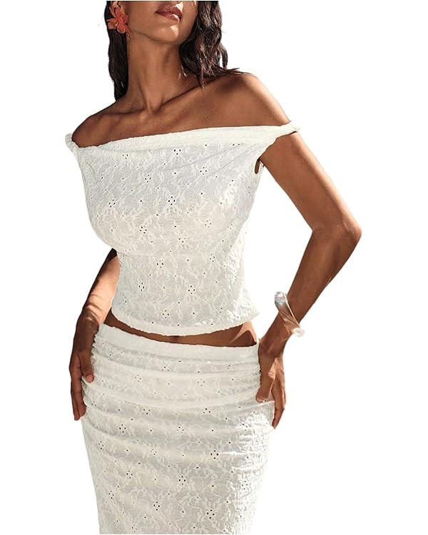 Floerns Women's Summer Cami Top Sleeveless Asymmetrical Neck Beach Going Out Crop Tops | Amazon (US)