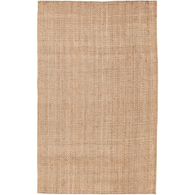 allen + roth Jute 2 x 3 Woven Jute Khaki Indoor Solid Farmhouse/Cottage Area Rug Lowes.com | Lowe's