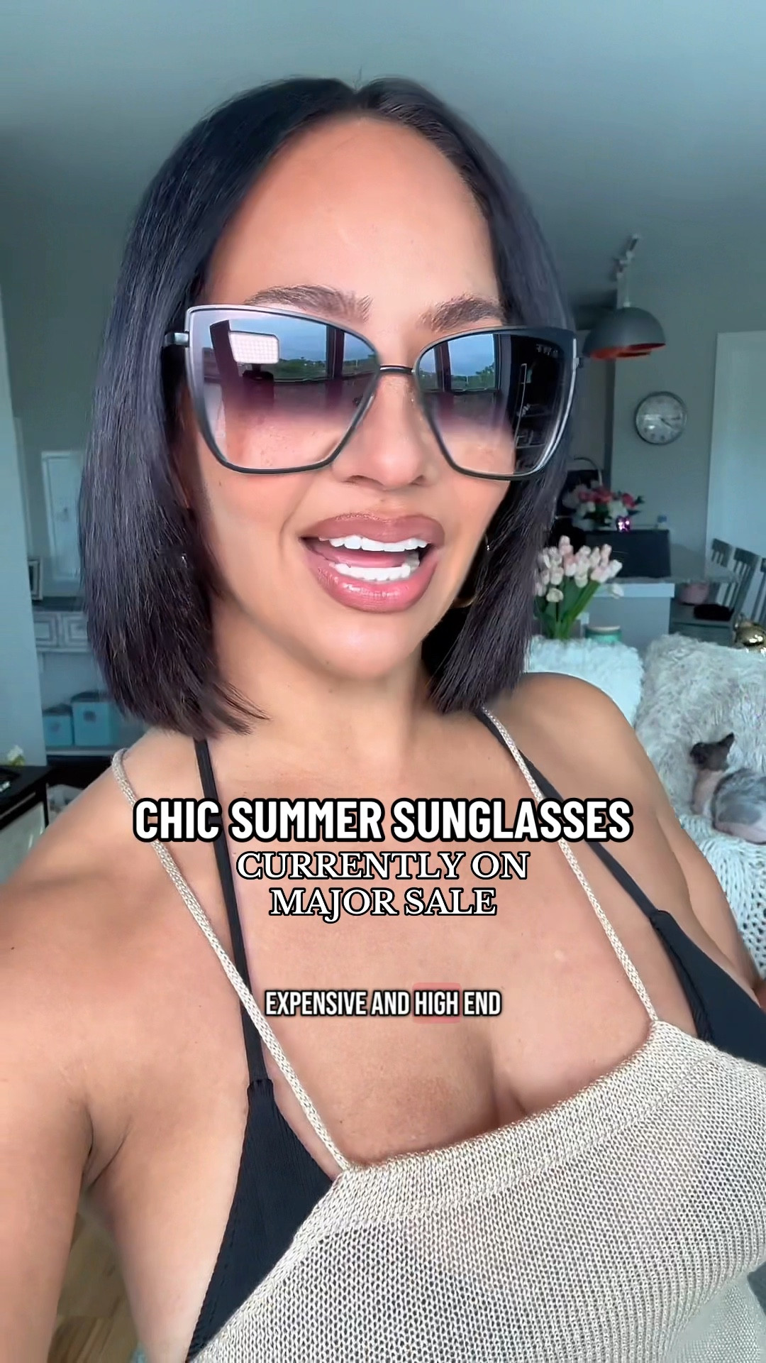 CHIC CAT EYE SUNGLASSES 😎

over 40, millennial, petite, petite curvy, curvy, size 8, midsize, eyewear, sunnies, accessories, summer outfit 

#LTKStyleTip #LTKFindsUnder100 #LTKSummerEdit