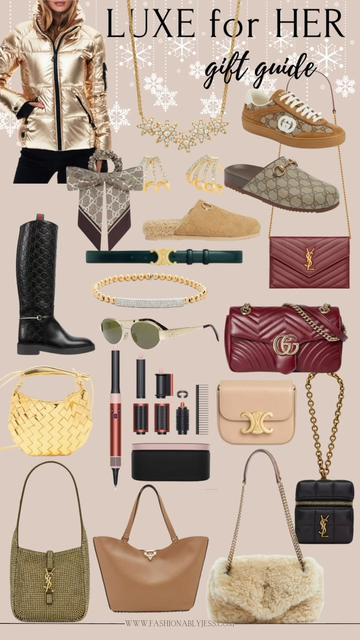 Luxury gift guide for her! Loving all of these designer bags and shoes!

#LTKStyleTip #LTKFindsUnder100 #LTKGiftGuide