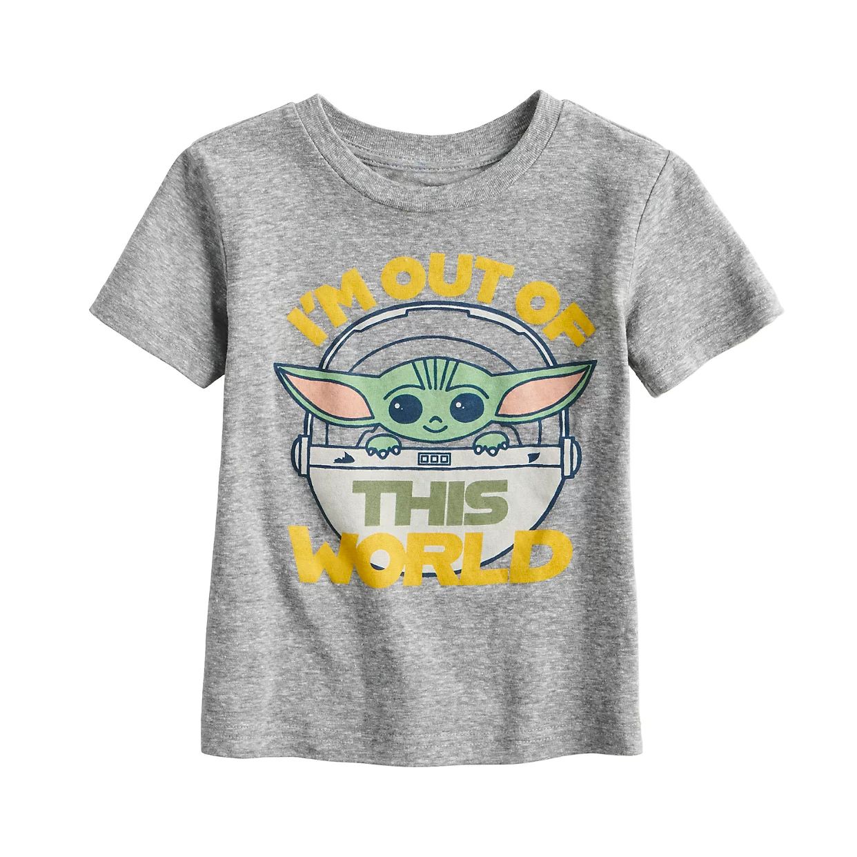 Toddler Boy Jumping Beans® Grogu "I'm Out of This World" Graphic Tee | Kohls | Kohl's