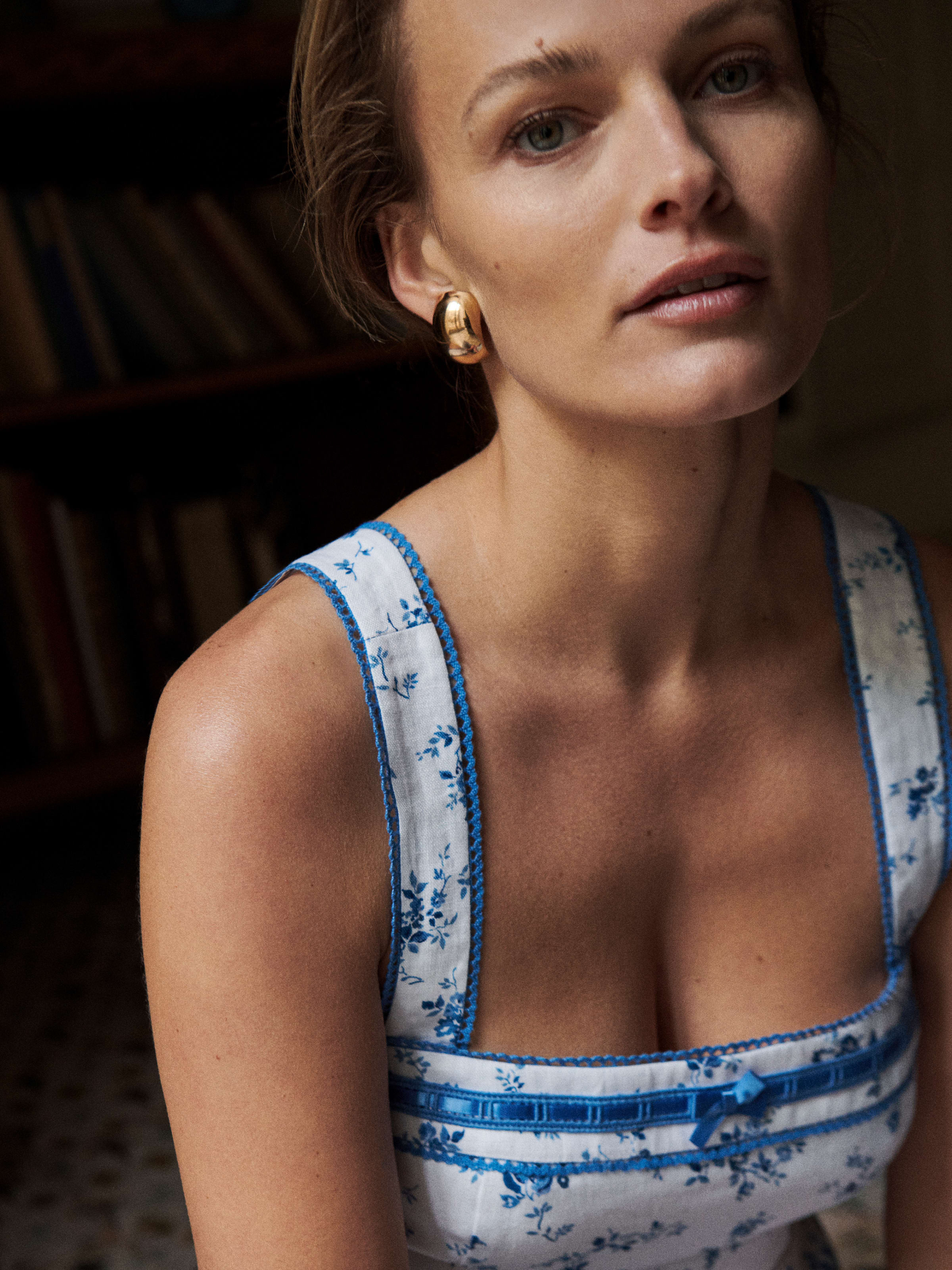 Eloise Linen Top | Reformation (Global)