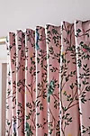 Priyanka Organic Cotton Printed Bird Curtain | Anthropologie (US)