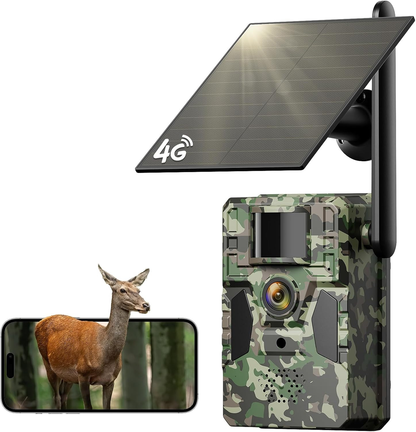 Trail Camera, 2K Cellular Trail Camera with Built in 4G SIM Card Unlimited Data Plan Game Camera,... | Amazon (US)