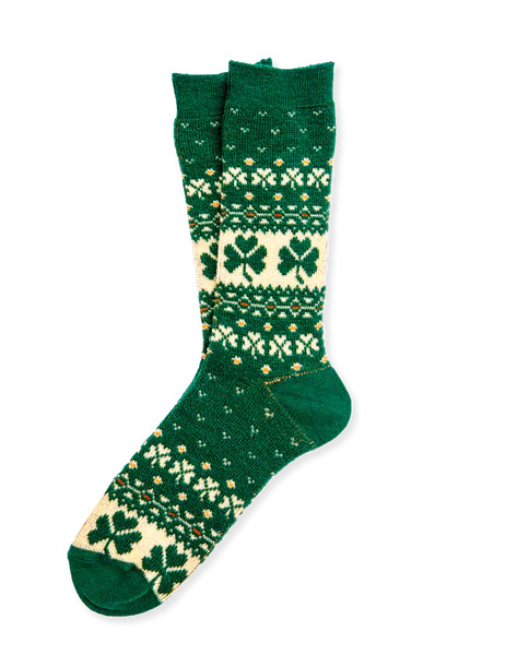 Shamrock Socks - Green | Kiel James Patrick