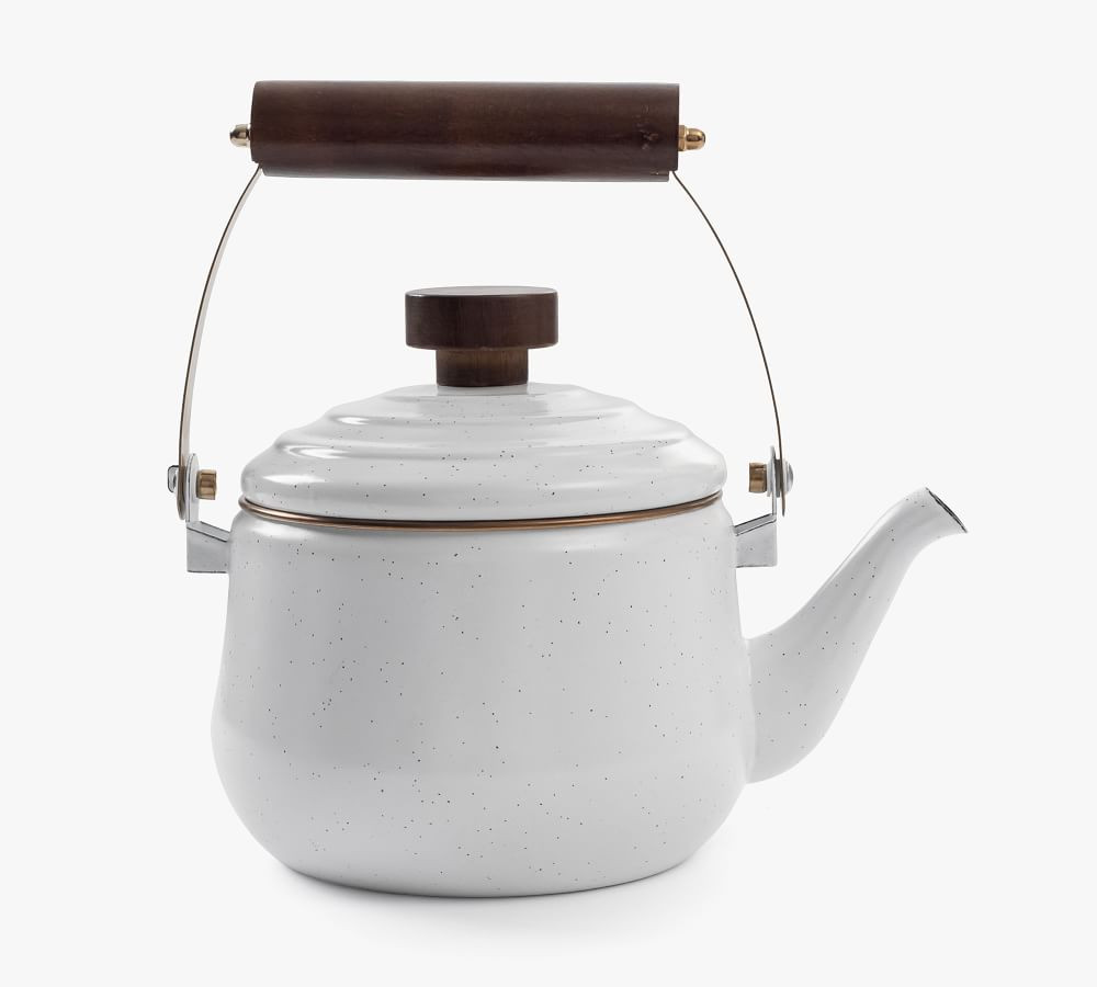 Enamel Teapot - Mint | Pottery Barn (US)