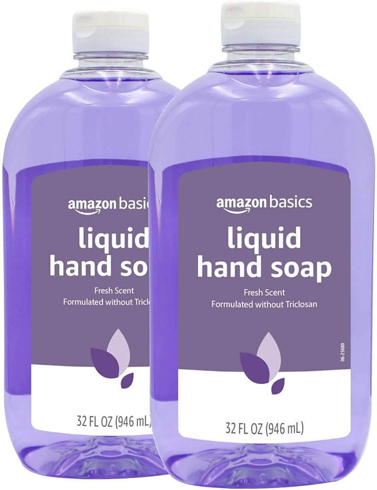 Amazon Basics Original Fresh Liquid Hand Soap, 32 Fl Oz (Pack of 2) (Previously Solimo) | Amazon (US)