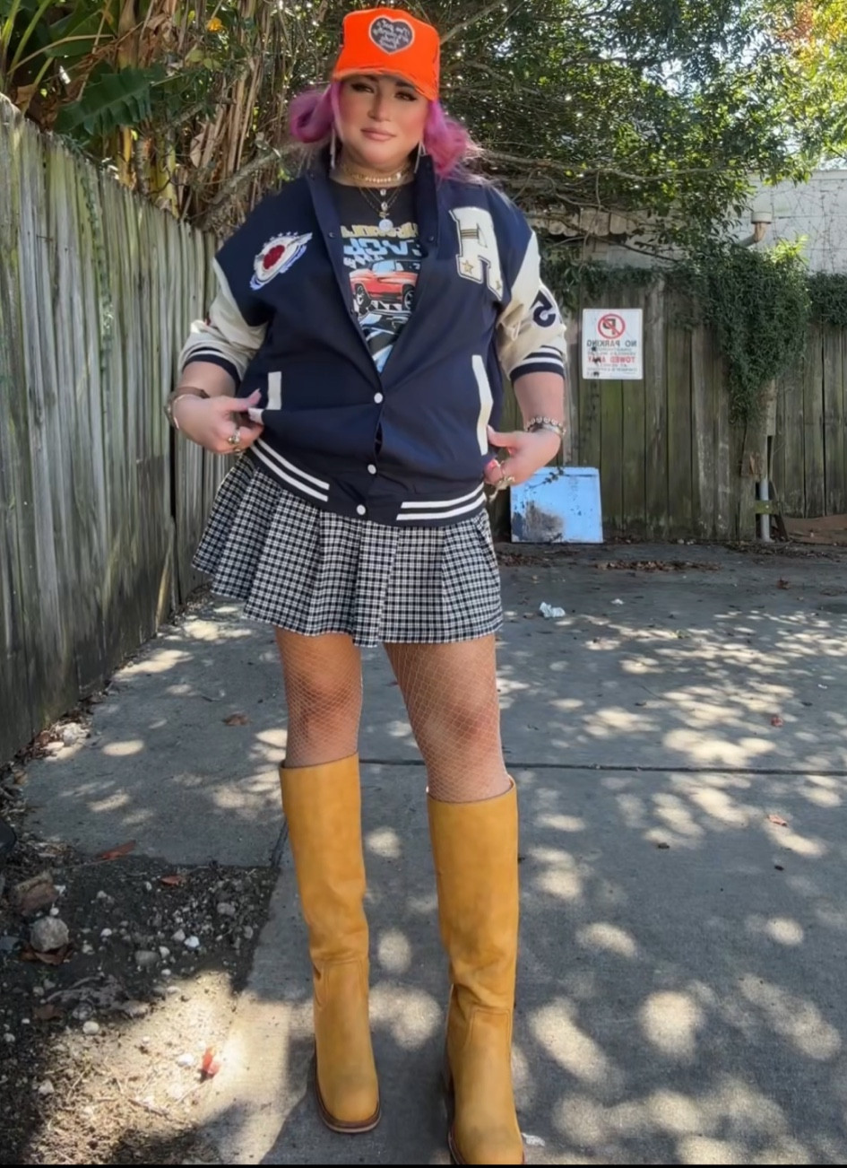 Cute and fun fit for Fall!
Hat is Shop Wilder Made
Boots are Amazon

#LTKStyleTip #LTKOver40 #LTKPlusSize