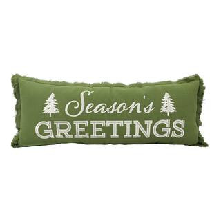 28" x 11" Season's Greetings Throw Pillow by Ashland® | Michaels | Michaels Stores