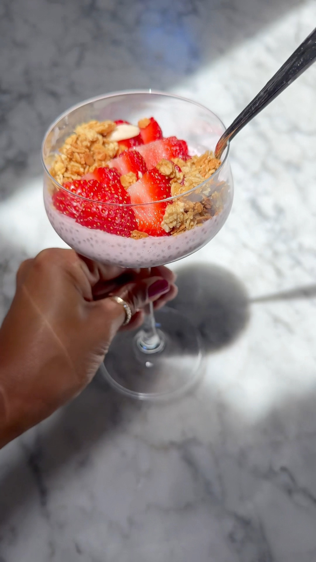 Great meal prep idea!! Blended strawberry chia seed pudding is a must, especially if you want to add fiber to your diet and want a great meal prepped snack! Serve it up for breakfast too! 

#LTKWatchNow #LTKHome #LTKParties