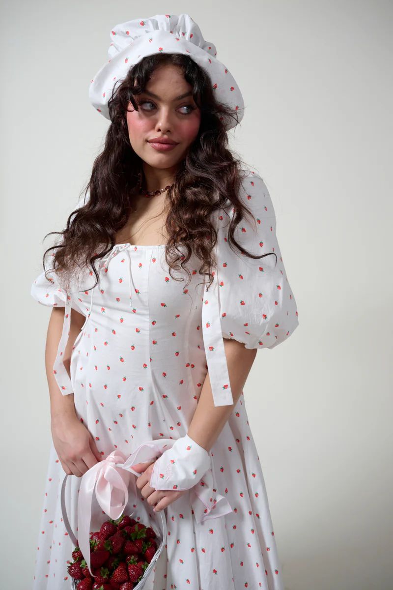 La Fraise Day Dress | Selkie Collection