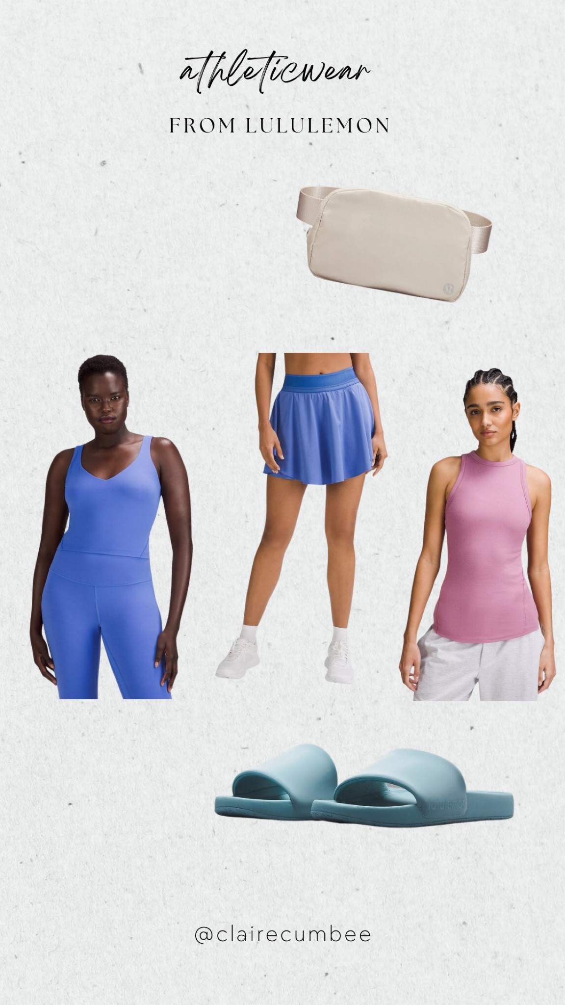 Tennis outfit 
Preppy workout sets
LULULEMON 
Tank
Yoga
Short
Belt bag
Slides



Follow my shop @clairecumbee on the @shop.LTK app to shop this post and get my exclusive app-only content!

#liketkit 
@shop.ltk
https://liketk.it/44y7f

Follow my shop @clairecumbee on the @shop.LTK app to shop this post and get my exclusive app-only content!

#liketkit  
@shop.ltk
https://liketk.it/451AK

Follow my shop @clairecumbee on the @shop.LTK app to shop this post and get my exclusive app-only content!

#liketkit  
@shop.ltk
https://liketk.it/451AV 

Follow my shop @clairecumbee on the @shop.LTK app to shop this post and get my exclusive app-only content!

#liketkit    
@shop.ltk
https://liketk.it/45aXb

Follow my shop @clairecumbee on the @shop.LTK app to shop this post and get my exclusive app-only content!

#liketkit #LTKU #LTKFind #LTKfit #LTKunder100 #LTKfit #LTKstyletip #LTKSeasonal #LTKcurves #LTKU #LTKU #LTKFind #LTKfit #LTKU #LTKFind #LTKSeasonal
@shop.ltk
https://liketk.it/45MKy