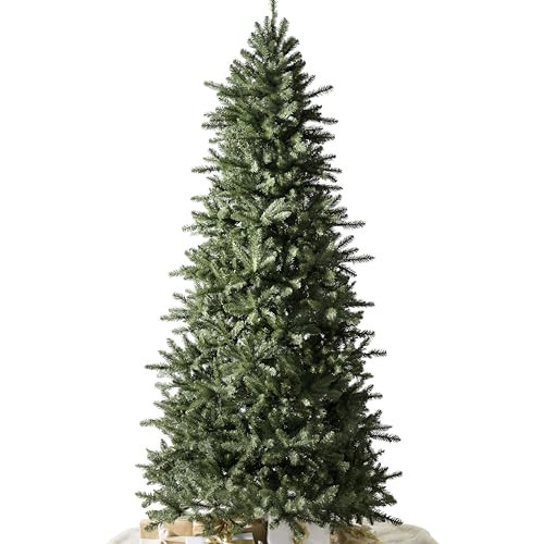 Balsam Hill 9ft Berkshire Mountain Fir - Slim Unlit Artificial Christmas Tree with Premium Stand & Storage Bag for Grand Spaces | Amazon (US)