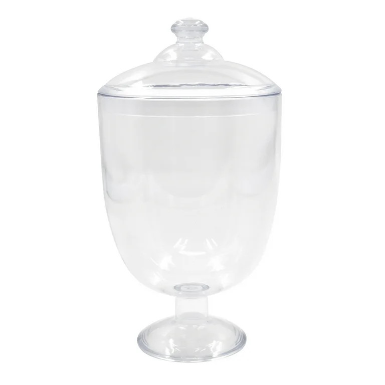 81oz. Candy Container with Lid, Clear Plastic, 1 Count, Party Favors, Way to Celebrate | Walmart (US)