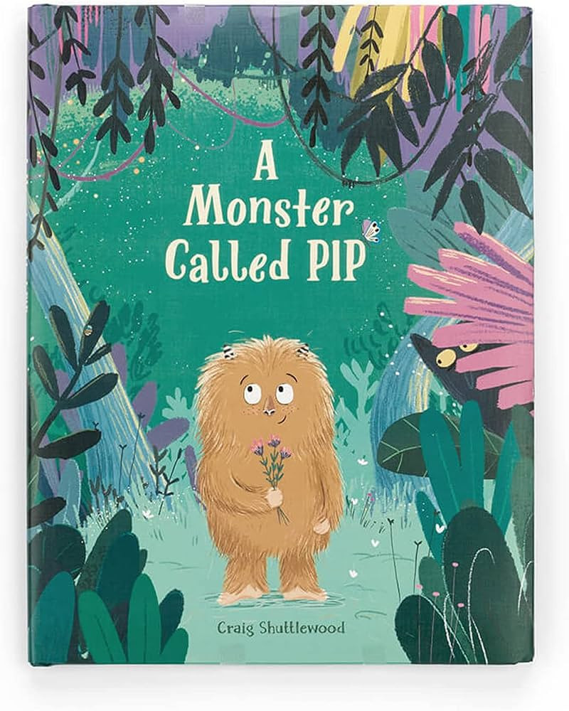 Jellycat A Monster Called Pip: A Baby Board Book Children's Book - Baby Gift | Amazon (US)