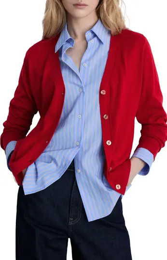 MANGO Luka V-Neck Cardigan | Nordstrom | Nordstrom