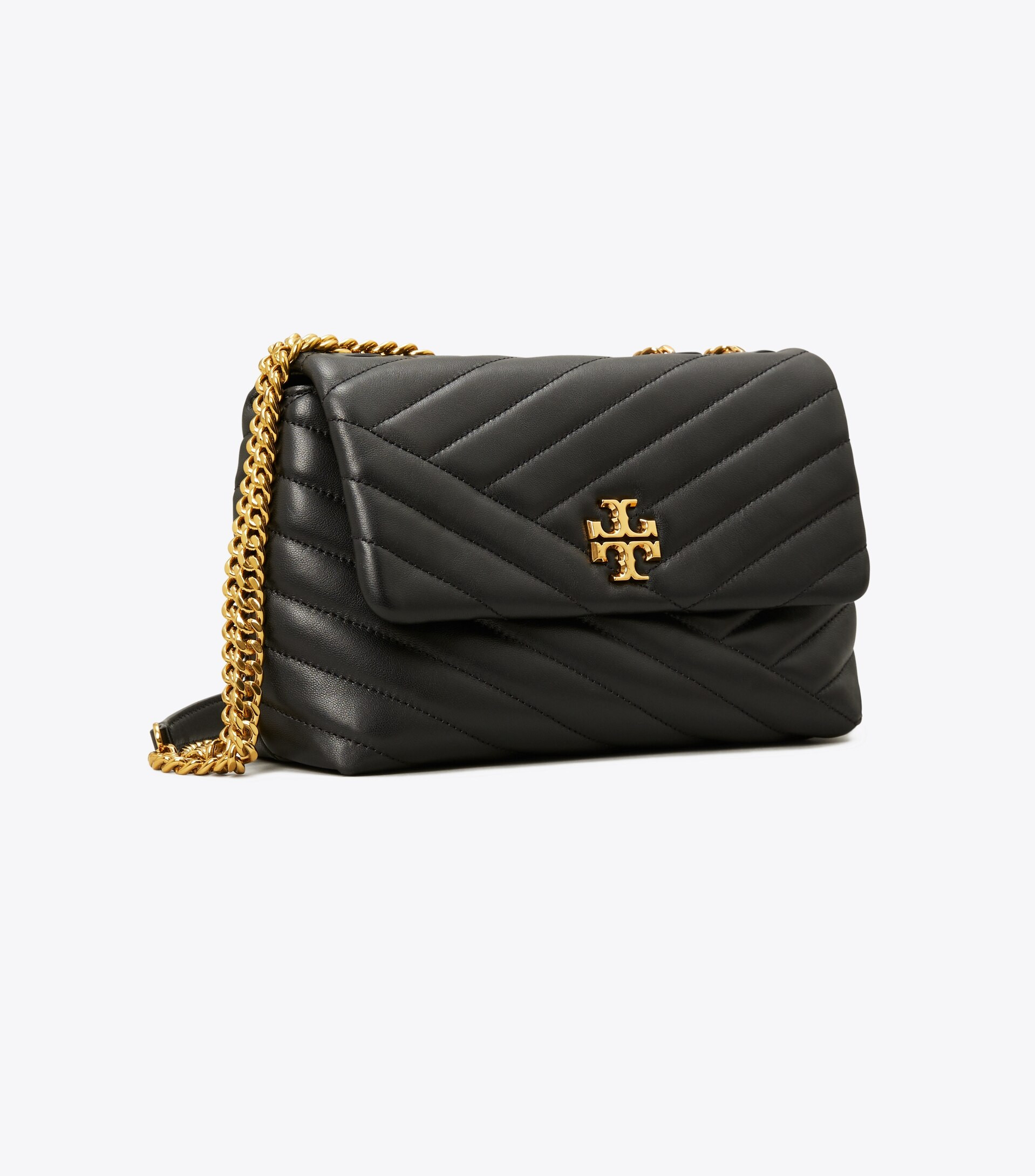 Kira Chevron Small Convertible Shoulder Bag | Tory Burch (US)
