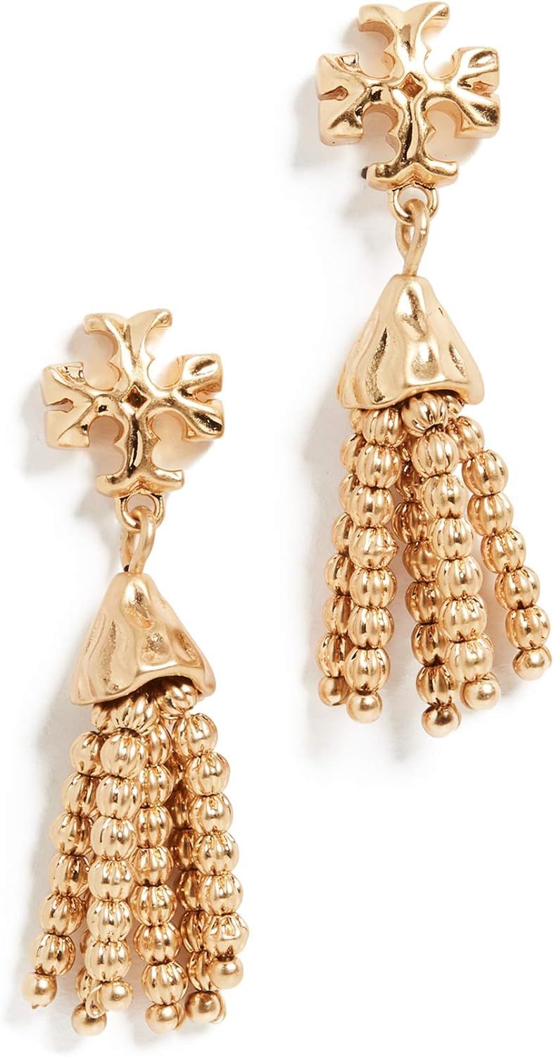 Tory Burch Women's Roxanne Small Tassel Earrings | Amazon (US)