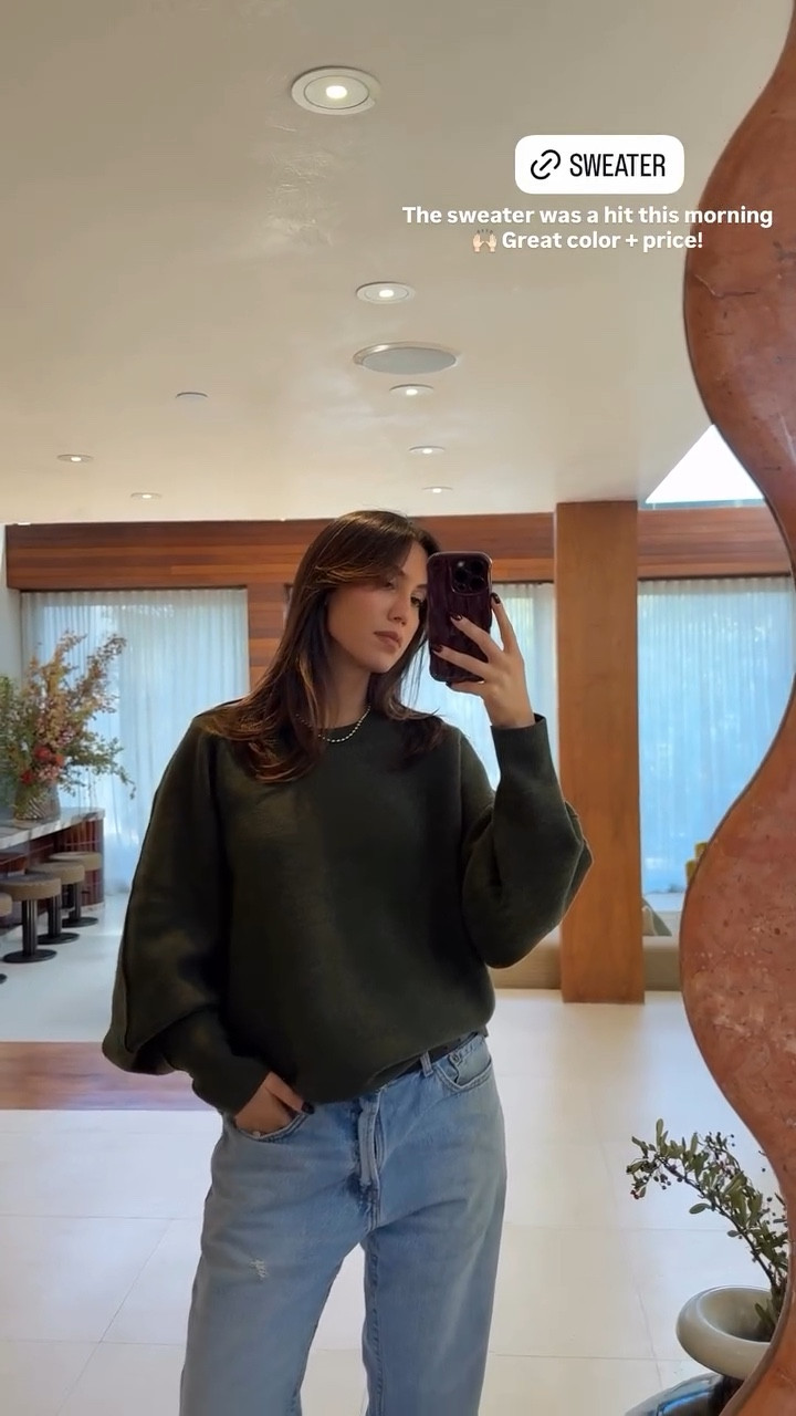 This sweater from COS is such a great color and price! 

#LTKSeasonal #LTKStyleTip