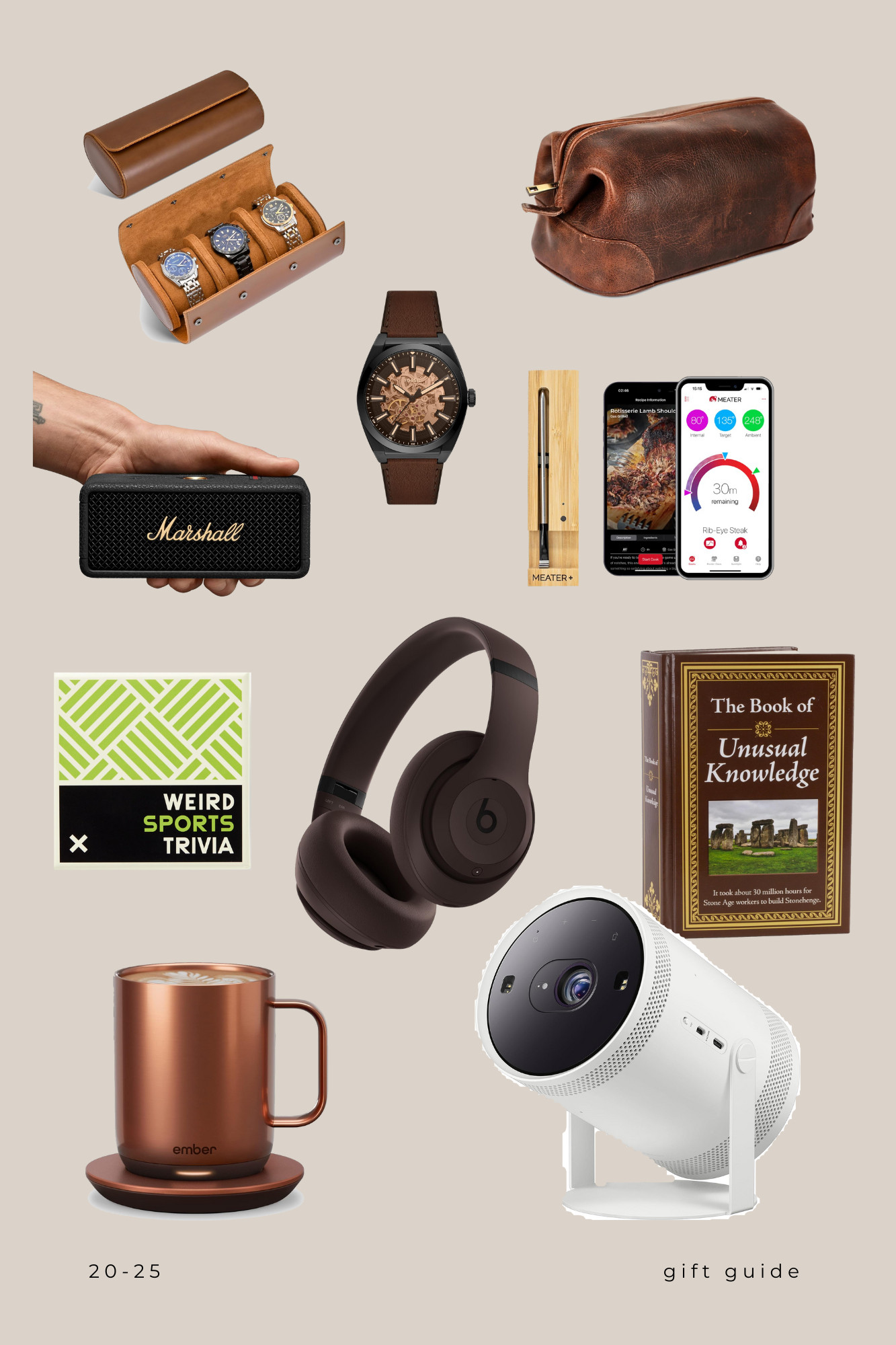 Last minute Christmas gifts for him

Watch | Dopp Kit | Bluetooth Speaker | Digital Meat Thermometer | Beats Headphones | Projector | Coffee Mug

Amazon | Gift Guide | For Him

 

 #LTKGiftGuide #LTKHoliday #LTKSaleAlert