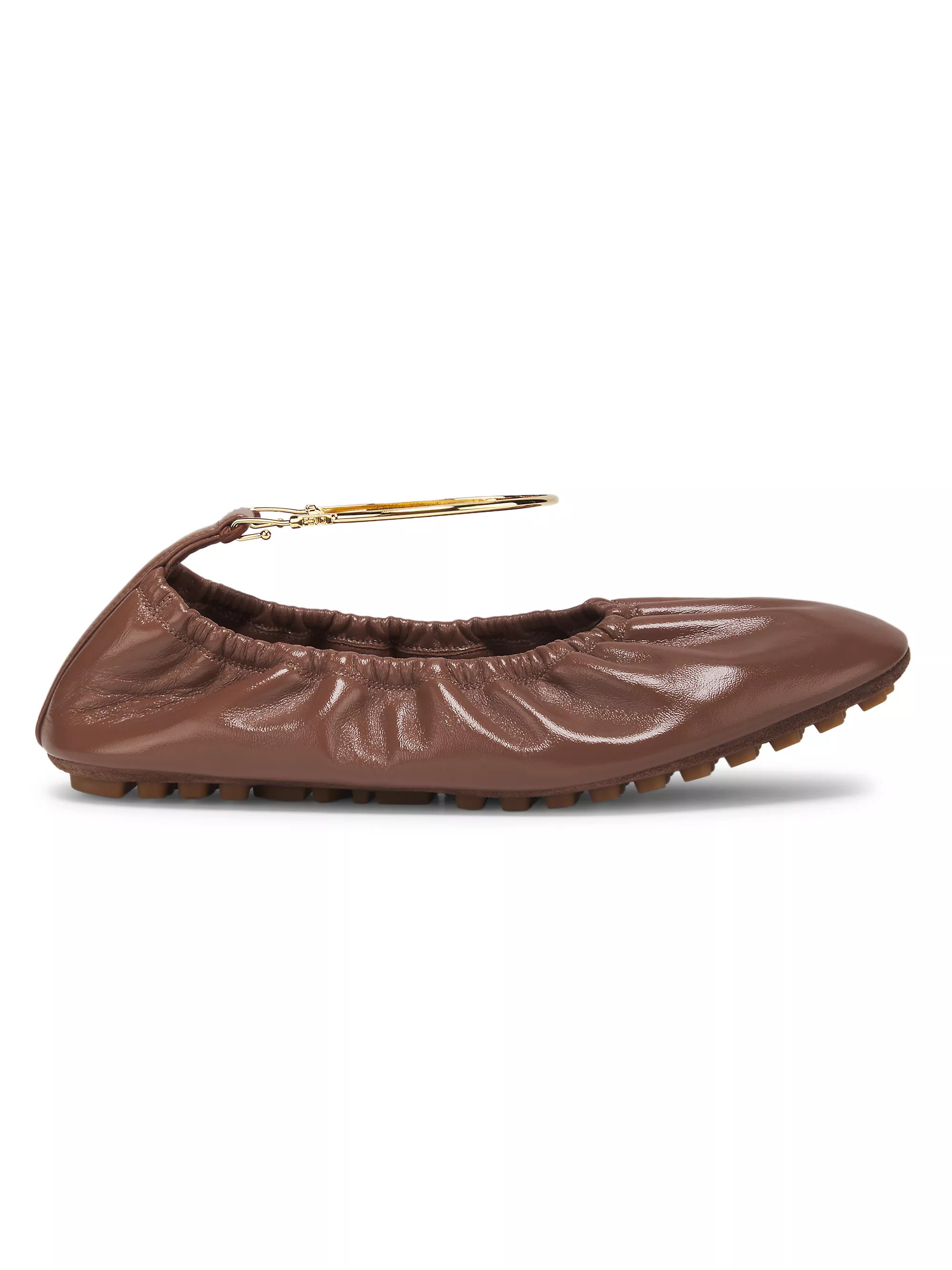 Show Leather Ballerina Flats | Saks Fifth Avenue