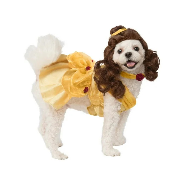 Disney Beauty and the Beast Belle Pet Costume for Dog or Cat - Walmart.com | Walmart (US)